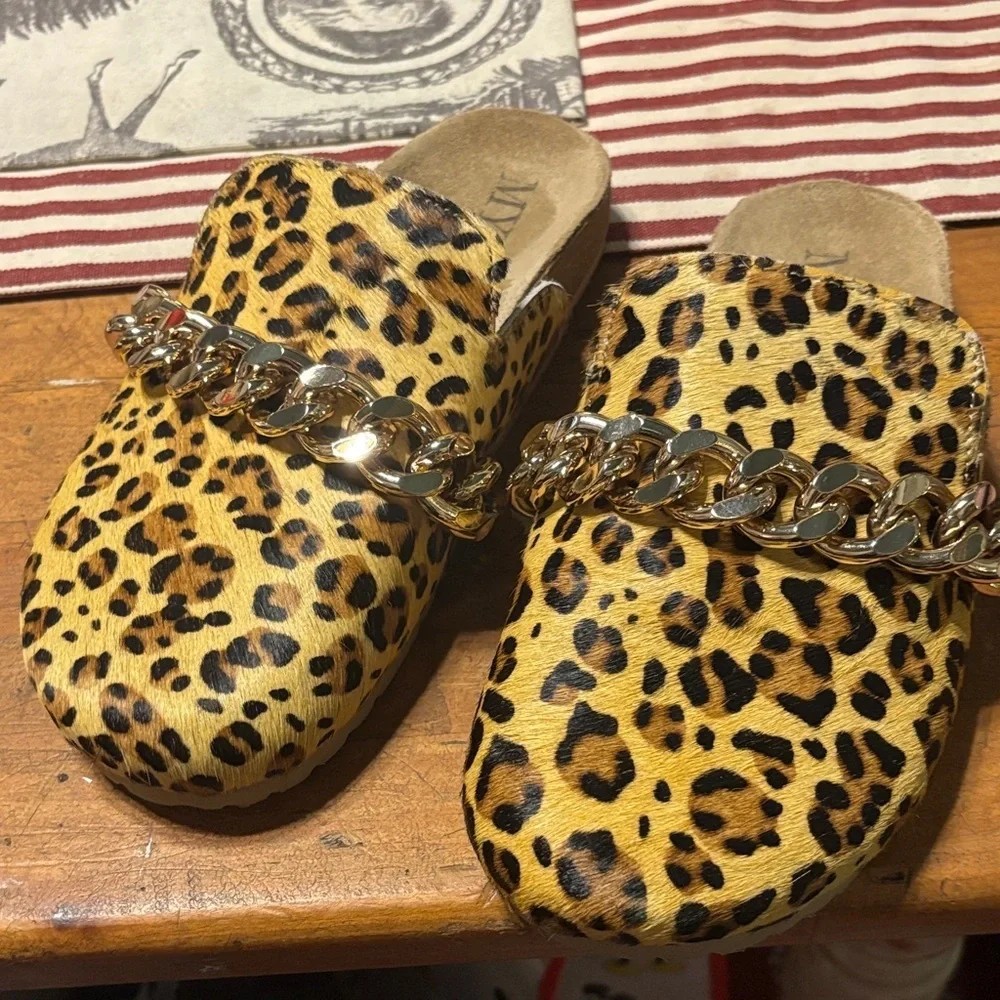 Myra (Current) Bonny Sandals in Animal Print Size 8